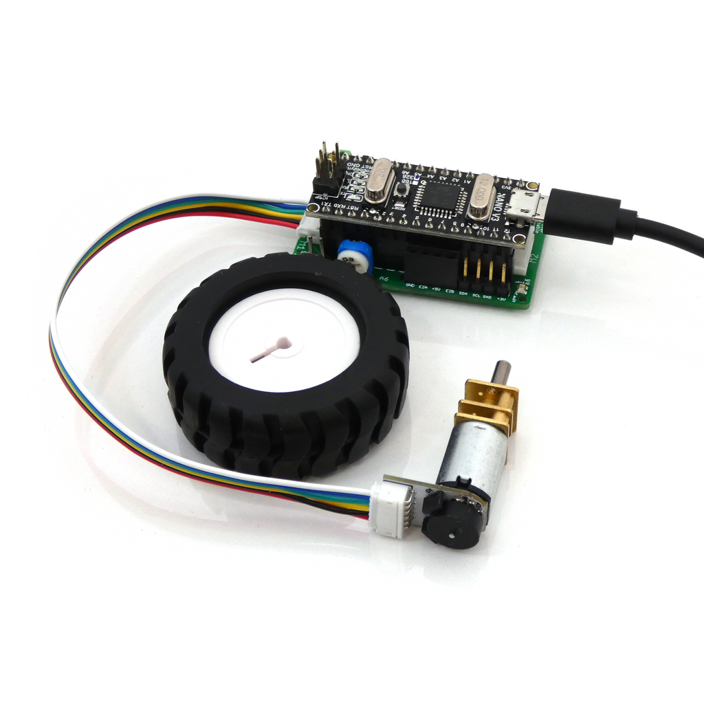 MinSegNanoStick DC Motor Control and Prototyping Kit
